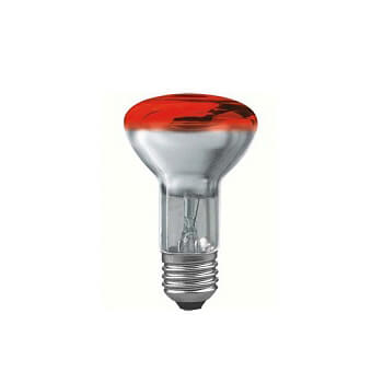 Лампа накаливания Paulmann R63 Е27 40W красная 23041
