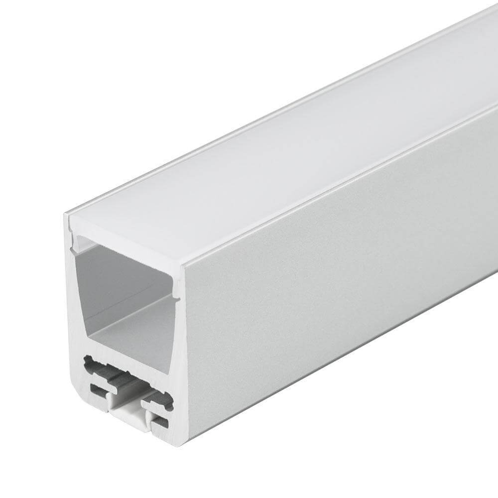 Профиль с рассеивателем Arlight ALU-SWISS-20-2000 ANOD+FROST 024197