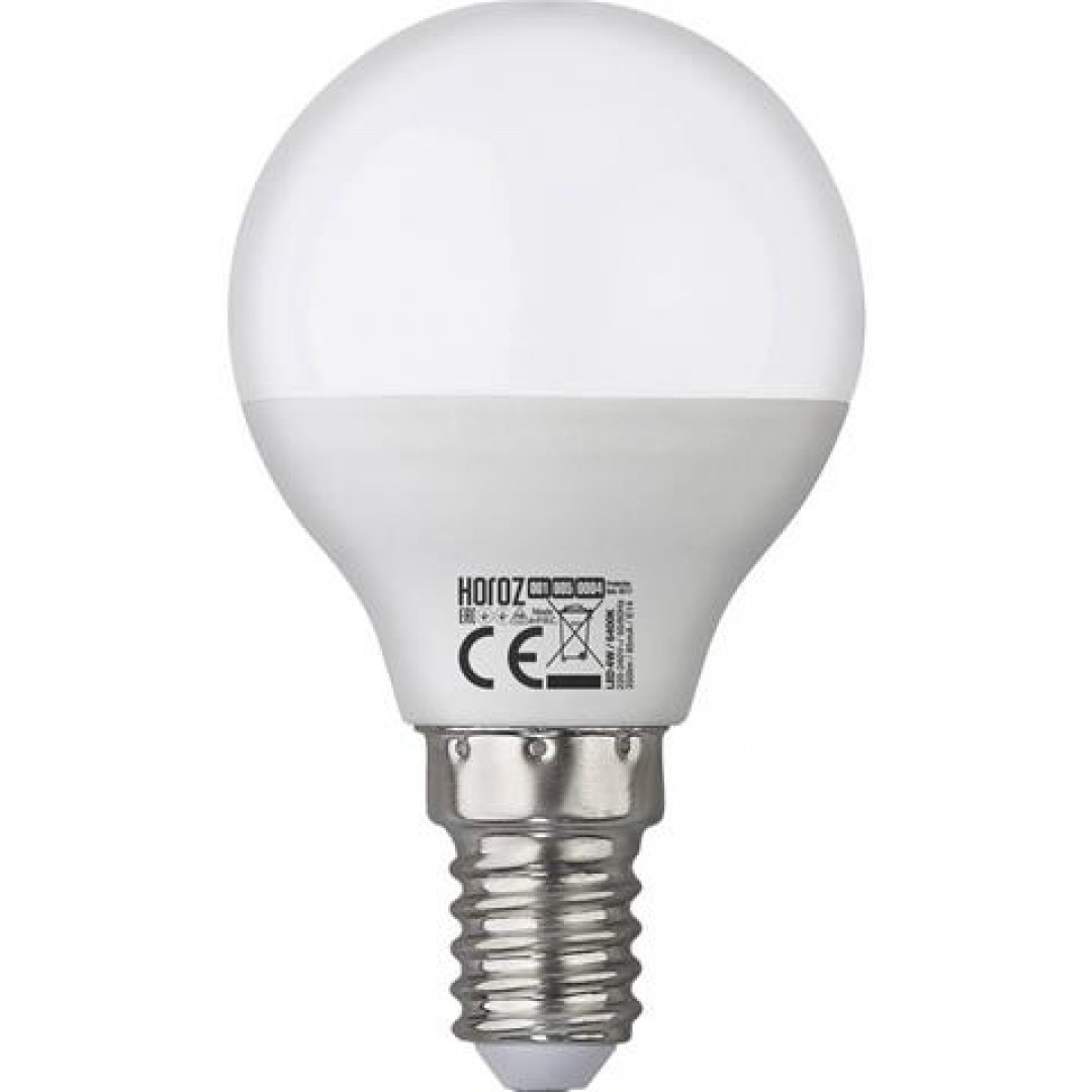 Лампа светодиодная E27 4W 4200K матовая 001-005-0004 HRZ00000035